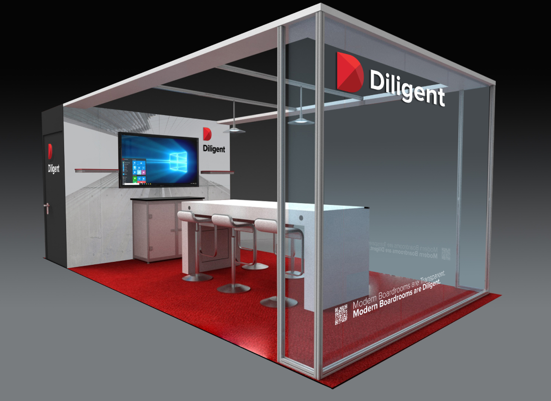 GPC Conference 2022 - Diligent Booth Design