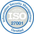 ISO 27001 Information Security Management Certified