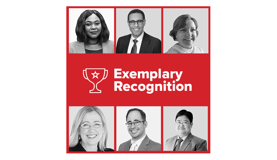 Exemplary Recognition Cover