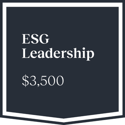 Diligent ESG Leadership Certification Program from the Diligent Institute